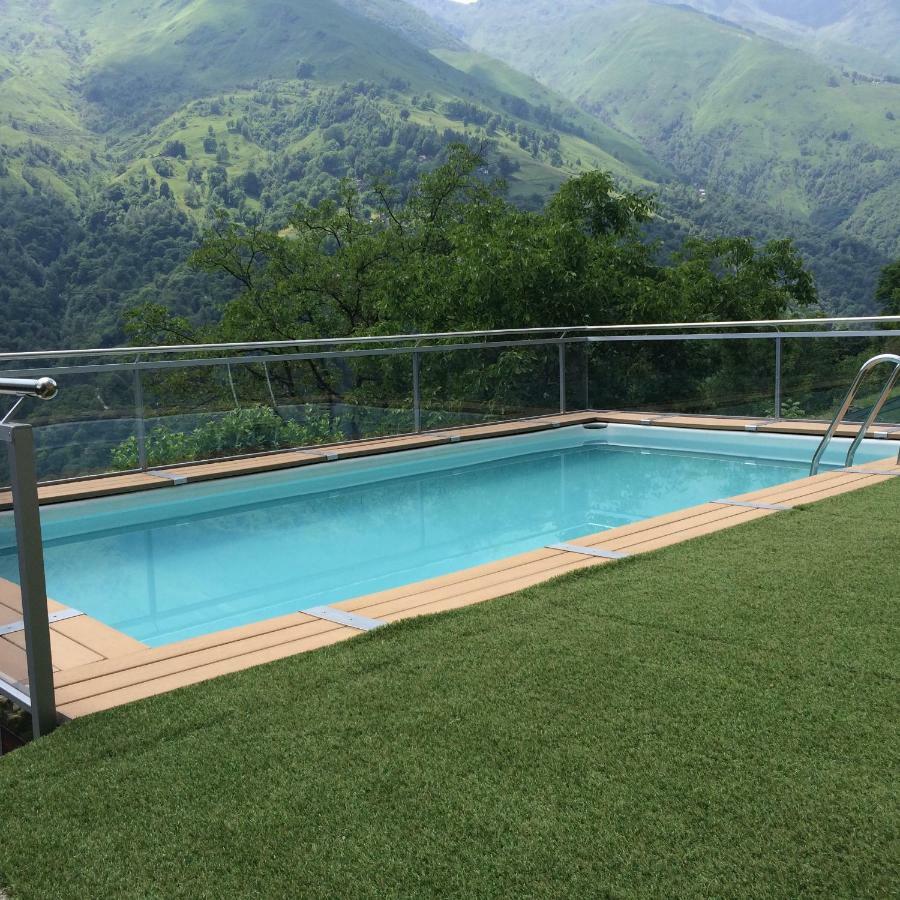 Chalet Con Piscina Garzeno Εξωτερικό φωτογραφία