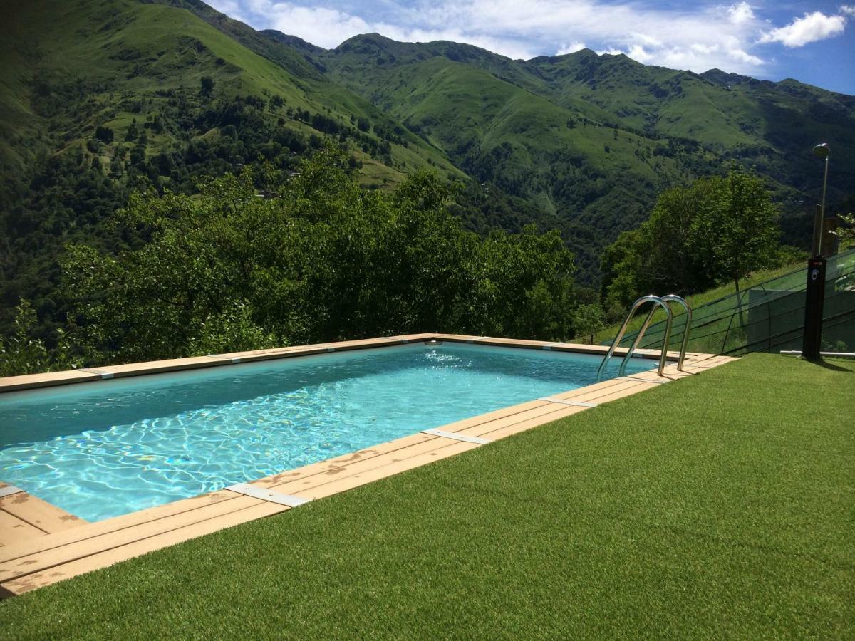 Chalet Con Piscina Garzeno Εξωτερικό φωτογραφία